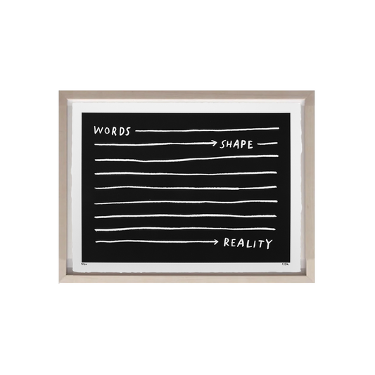 Words Shape Reality, 2023