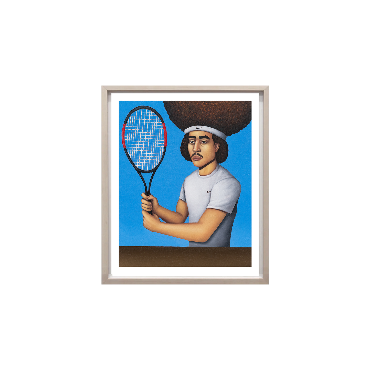 Self-portrait as a country club legend, 2024