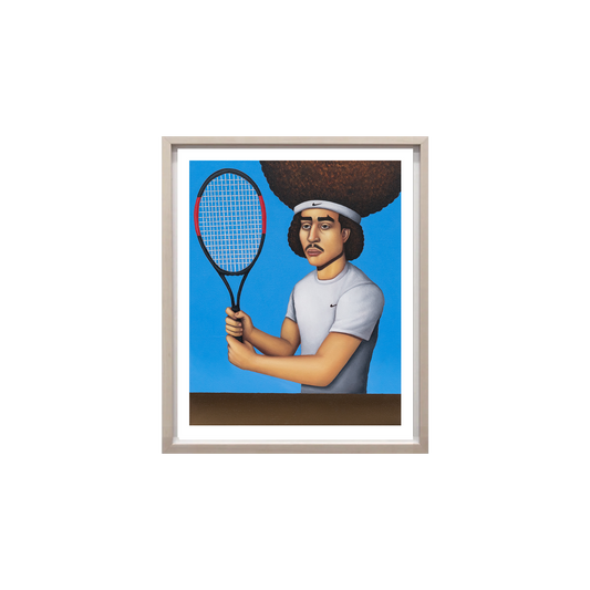 Self-portrait as a country club legend, 2024