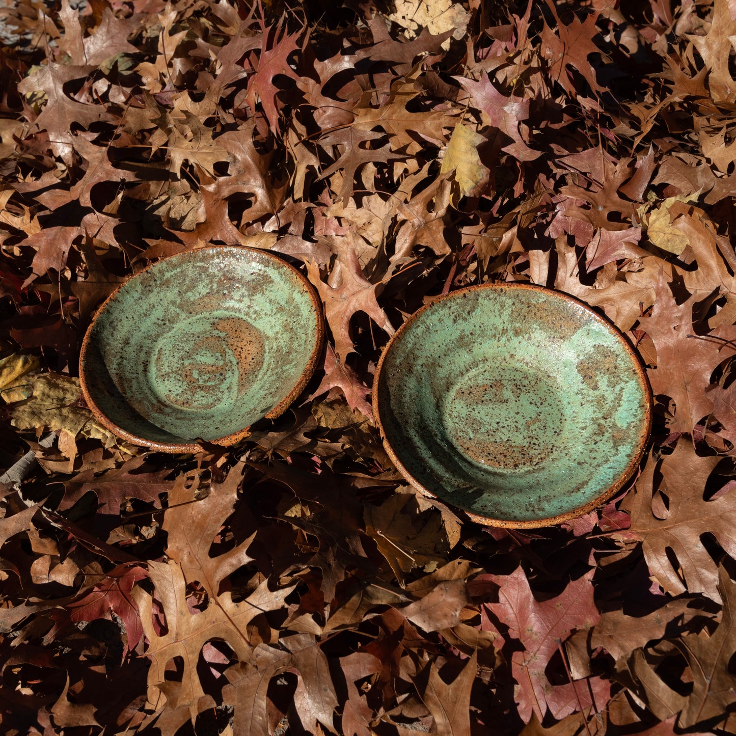 Rustic Green Plate